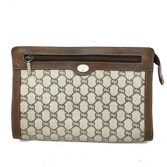 Authentic Vintage GUCCI PLUS GG Clutch - Picture 2 of 10